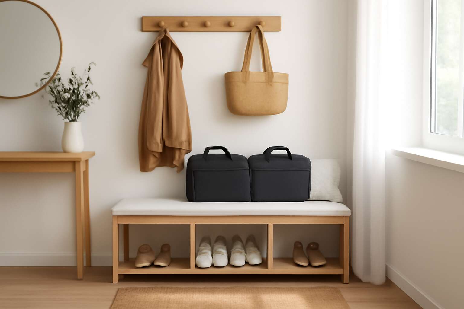 where to keep laptop bags at home