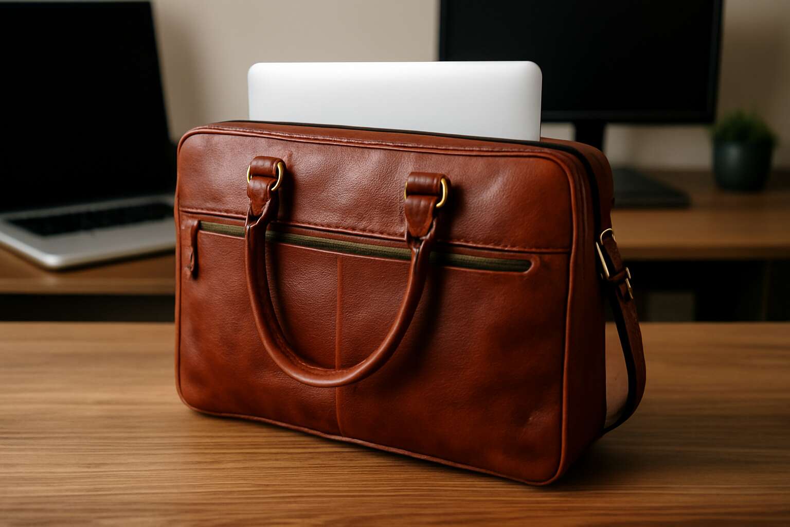 genuine leather laptop bags