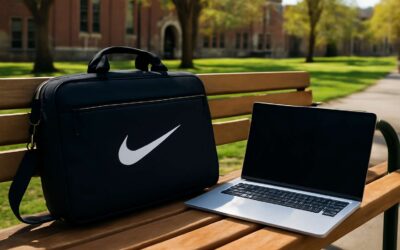 Carry campus in style with laptop bags nike for college, durable and sleek.