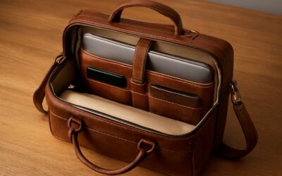 Chic, Durable laptop bags leather for Everyday Commutes and Protection